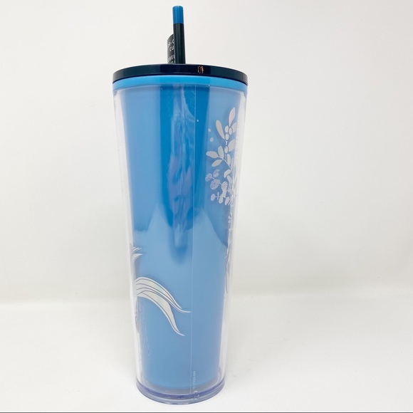 STARBUCKS Color Changing LIMITED EDITION Blue Siren Mermaid Tumbler - Picture 7 of 9